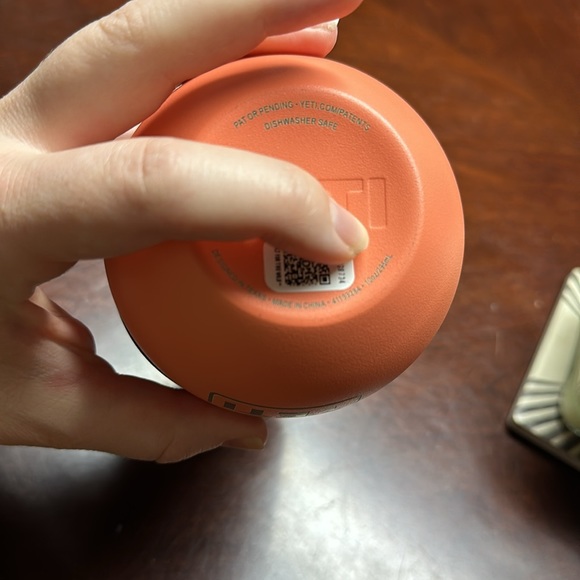 10oz yeti wine rambler - coral (no lid) - Picture 2 of 3